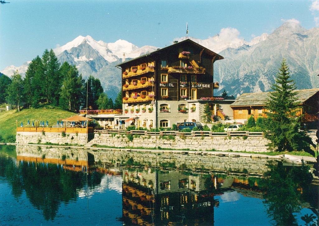 Hotel Zum See Grächen Eksteriør bilde